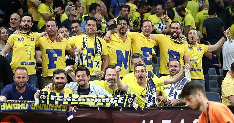 Fenerbahçe taraftarı Final Four’a damga vurdu!