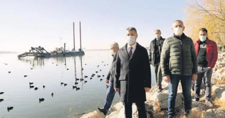 Başkan Şimşek Mogan’ı inceledi