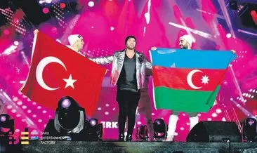 Ünlü popçu Berksan Azerilerin gönlünü fethetti