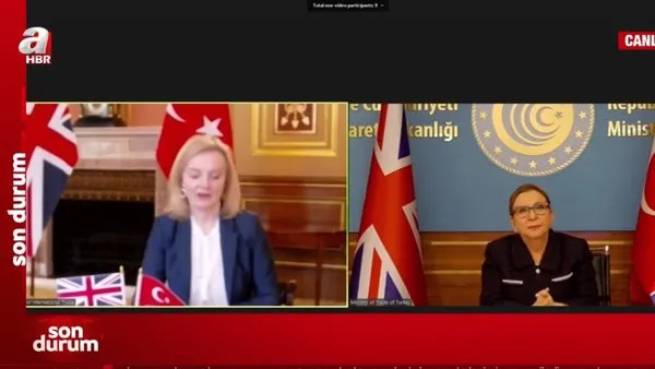 Son dakika! Türkiye ile İngiltere arasında tarihi Serbest ticaret anlaşması' canlı yayında imzalandı | Video