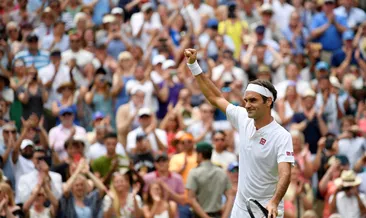 Federer, Wimbledon’da çeyrek finale yükseldi
