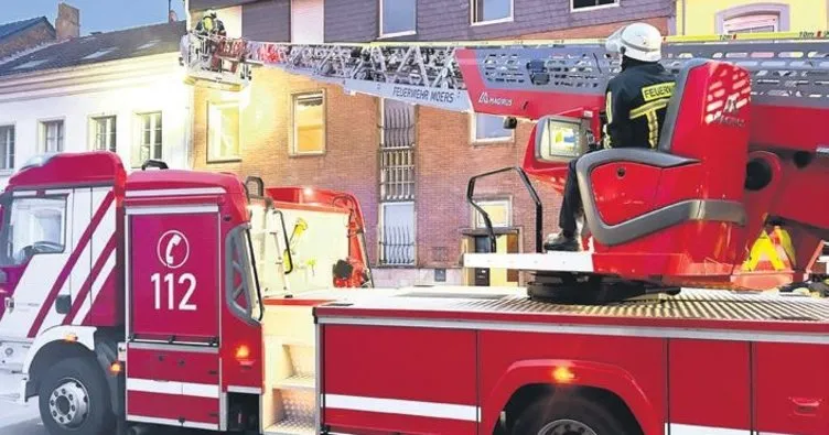 Korkutan yangında 9 kişi yaralandı