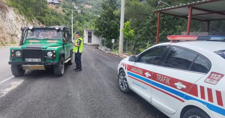 Safaribiler ble kontrollert i Alanya