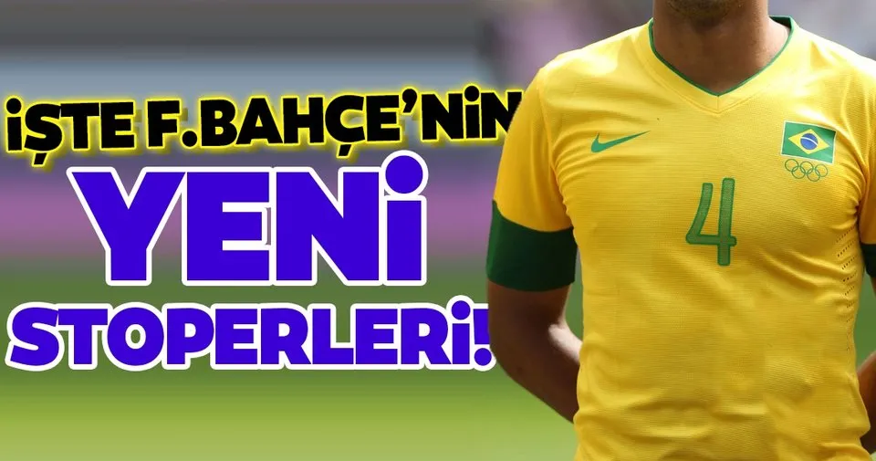 Iste Fenerbahce Nin Yeni Stoperleri Spor Haberleri