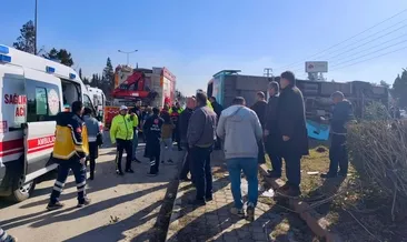 Kahramanmaraş’ta kaza: 17 yaralı