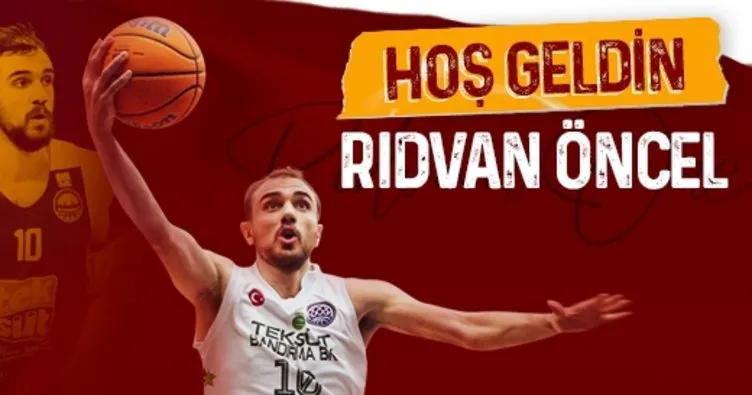 Galatasaray Rıdvan Öncel’i transfer etti!