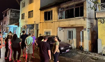 İzmir Çiğli’de evde yangın çıktı!