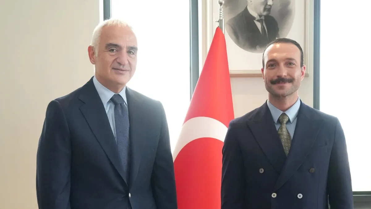 Bakan Ersoy Görkem Sevindik ile bir araya geldi: Tehditlere karşı ortak duruş!