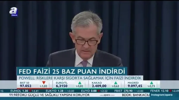 Fed 11 yıl sonra 2. kez faiz indirimi yaptı