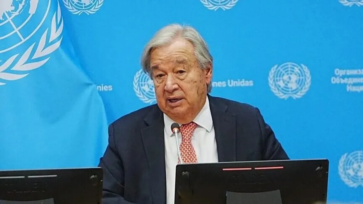 Guterres: İki devletli çözüme verilen destek sözlerin ötesine geçmeli
