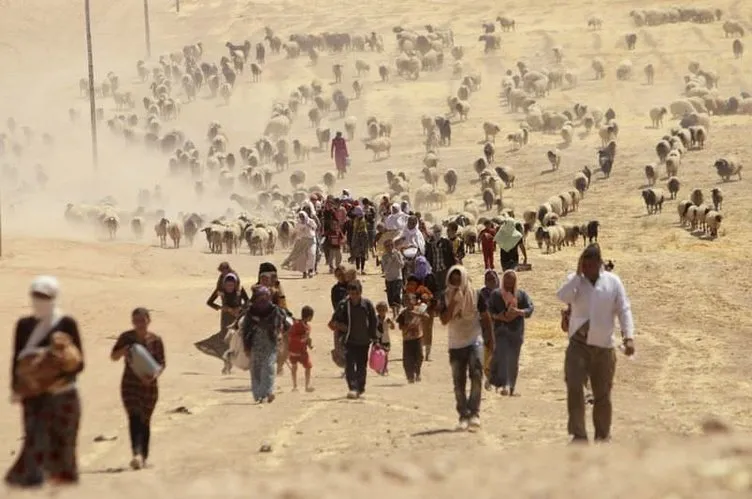 Yezidilerin ölüm yürüyüşü