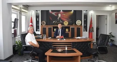 Sabah Gazetesi Muhabirinden Emniyet Müdürü Baybaba’ya hayırlı olsun ziyareti #erzincan