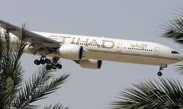 Uçakta yangın paniği