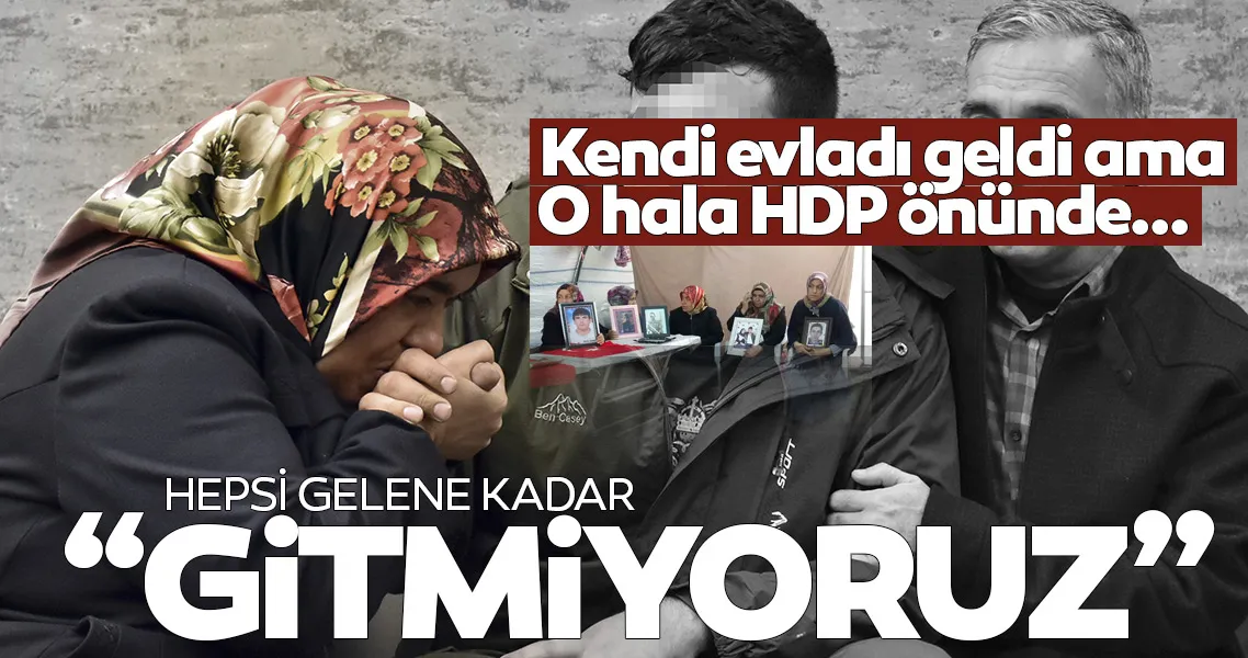 Hatice Ceylan evladına kavuştu ama annelere destek için oturmaya devam ediyor