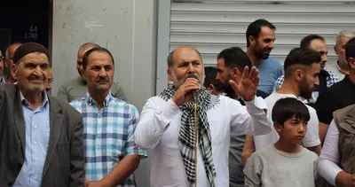 Ağrı'da yüzlerce kişi şehit İsmail Heniyye için yürüdü #agri