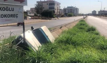 Kanala uçan otomobilin sürücüsü: