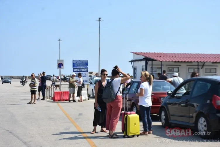 Semadirek Adası’nda mahsur kalan turistlerin tahliyesi başladı!