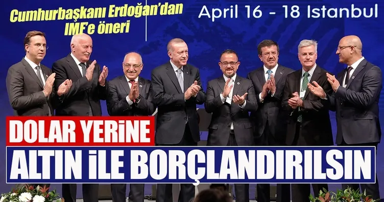 Dolar yerine altın ile borçlandırılsın