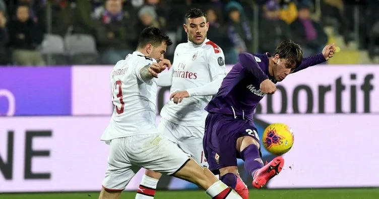 Fiorentina ile Milan puanları paylaştı! Maç sonucu Fiorentina 1-1 Milan