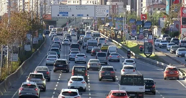İstanbul’da trafik yoğunluğu yüzde 62’ye ulaştı