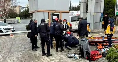 Rögara düşen işçi zorlukla çıkarıldı