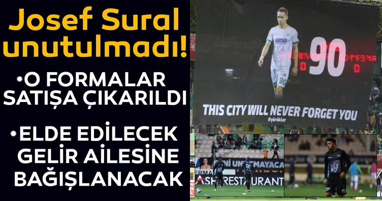 Alanyaspor - Konyaspor maçında Josef Sural anıldı