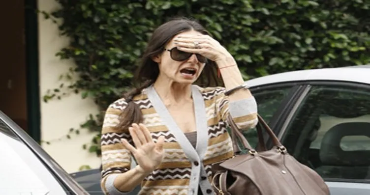 demi moore fena coktu magazin haberleri