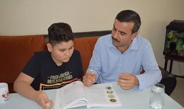 “Bursluluk sınavında başarılı oldum, kanseri de yeneceğim” #batman