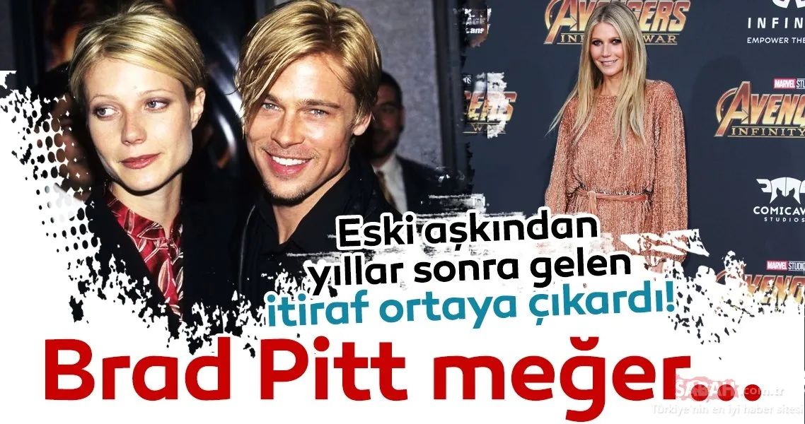 Brad Pitt�in eski aşkından yıllar sonra gelen itiraf! Brad Pitt meğer