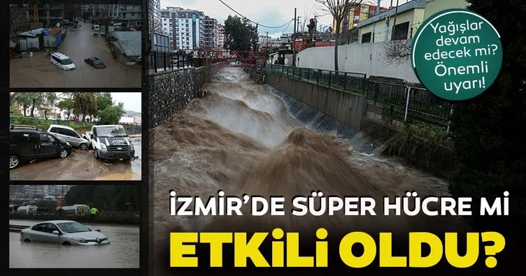 Meteoroloji Uzmanı Adil Tek A Haber’e son dakika açıklamalarında bulundu... İzmir’i süper hücre mi vurdu?