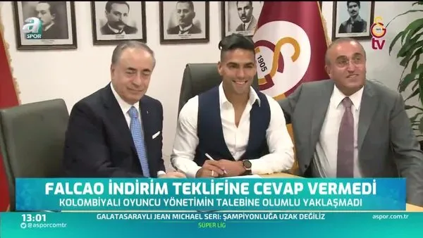 Falcao indirim teklifine sıcak bakmıyor! videosunu izle ...