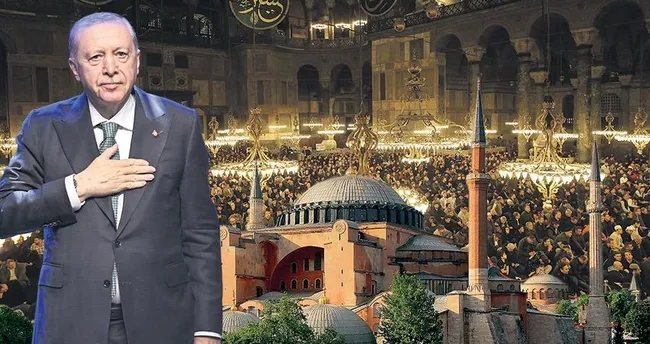Ayasofya’nın dirilişi mübarek olsun