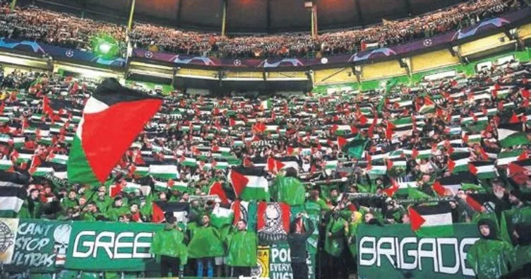 Celtic’ten Filistin’e büyük destek!