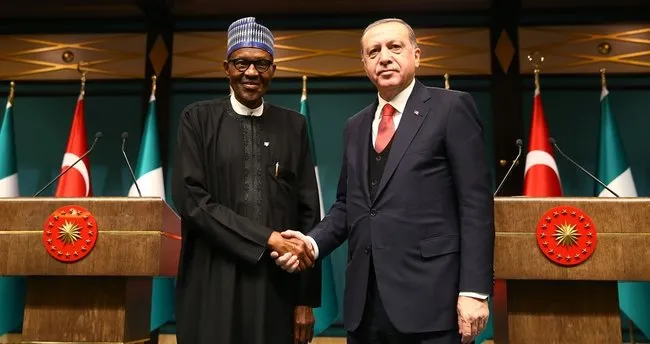 Başkan Erdoğan, Nijerya Cumhurbaşkanı Buhari ile görüştü