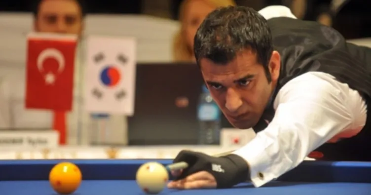 3 Bant Bilardo Dünya Kupası’nın galibi Tayfun Taşdemir