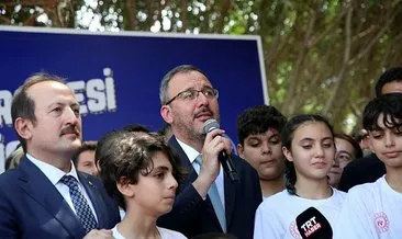 Gençlik ve Spor Bakanı Kasapoğlu Mersin’de konuştu!