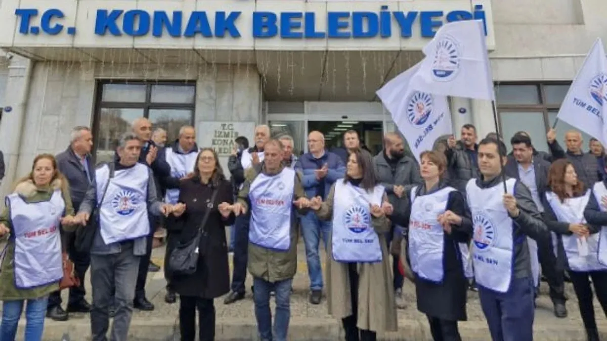 Önce işçiler şimdi de memurlar isyan etti! Konak’ta maaş isyanı Önce işçiler şimdi de memurlar isyan etti! Konak’ta maaş isyanı