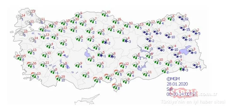 Meteoroloji Genel Müdürlüğü’nden son dakika sağanak ve kar yağışı uyarısı! İstanbul’a ne zaman kar yağacak? İşte detaylar…