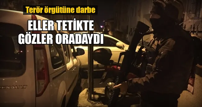 İstanbul’da terör operasyonu