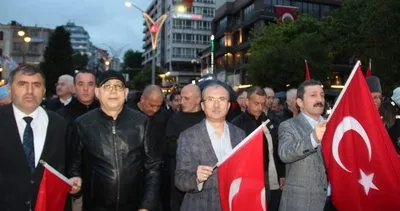 Dev bayrağın gölgesinde gurur yürüyüşü #samsun