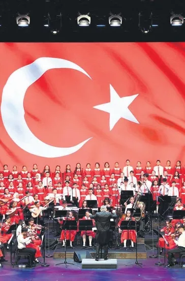 Çocuklardan özel konser