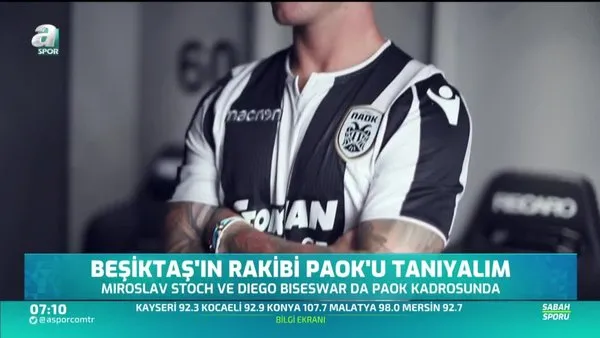 Beşiktaş ile eşleşen PAOK'u tanıyalım!