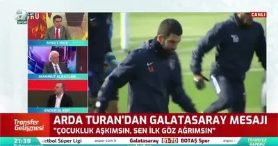 Arda Turan’dan flaş Galatasaray mesajı!