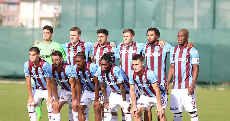 Trabzonspor’dan 3 gollü prova