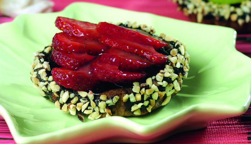 Fındıklı Meyveli Çikolatalı Tartöletler