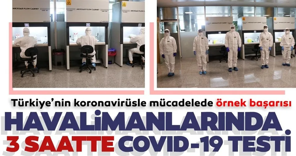 Istanbul Havalimani Ve Sabiha Gokcen Havalimani Nda 3 Saatte Sonuc Veren Koronavirus Testi Son Dakika Haberler