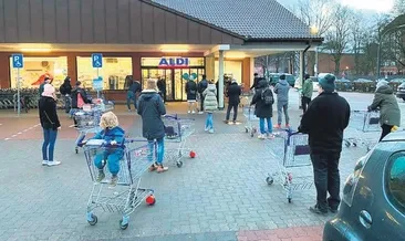 Test için marketlere hücum