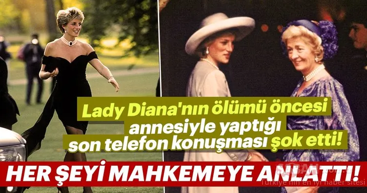 Lady Diana’nın ölümü öncesi annesiyle yaptığı son telefon konuşması şoke etti