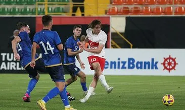 Ümit Milli Futbol Takımı, Kosova’yı hazırlık maçında 4-2 mağlup etti