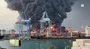 Port Sudan Limanında patlama | Video